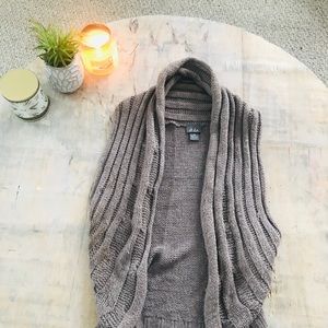 Medium Grey/Brown Sweater Vest